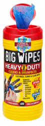 Big Wipes Heavy Duty 80 st. Rtt Lock 8 st/kart